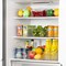 HOOJO Refrigerator Organizer Bins - 8pcs Clear Plastic Bins For Fridge, Freezer, Kitchen Cabinet, Pantry Organization, BPA Free Fridge Organizer, 12.5" Long, Clear